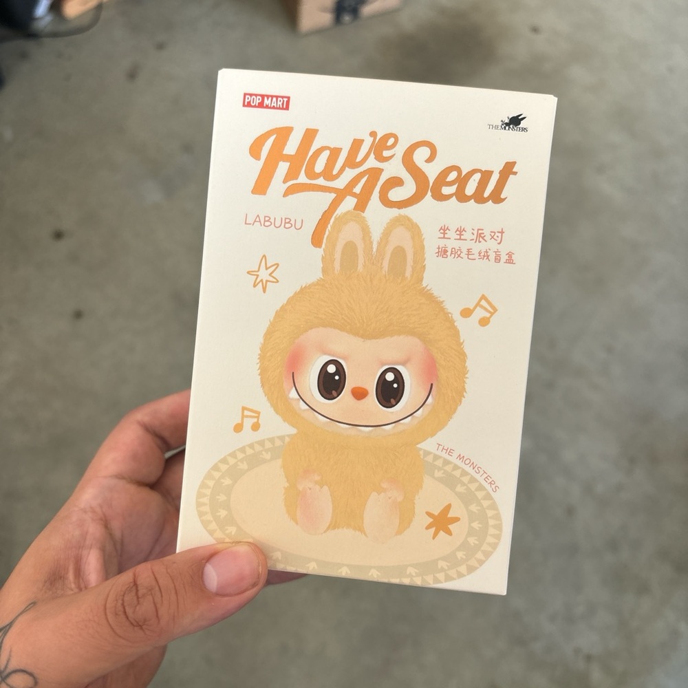 Labubu Musical Bath Toy - Cream